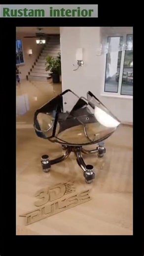 Glass table transform from round to square I sleek convertible furniture desain 2026