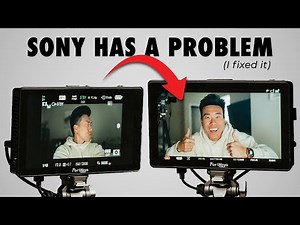 Sony cameras have a problem (I fixed it)