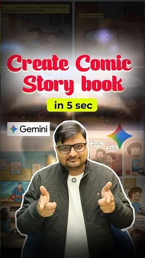 Google Gemini Storybook Magic 😱No Writing, No Drawing! Just Age, Plot & Character Type!