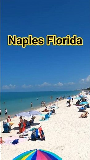 Beautiful Day At Naples Florida Beach #shorts #beach #beachvibes