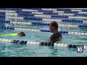 Swim South Florida: Special needs boy receives swim lessons at South Florida YMCA