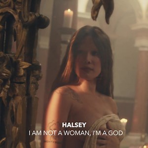 Halsey's fourth album, 'If I Can't Have Love, I Want Power,' arrived with a cinematic dark fantasy film and music produced by @nineinchnails' Trent Reznor and Atticus Ross 🖤 Watch the video for "I Am Not A Woman, I Am A God" now. ⠀⠀⠀⠀⠀⠀⠀⠀⠀ ▶️ https://www.youtube.com/watch?v=7Azv0G85lh8&list=PL9tY0BWXOZFuoO6fu_ke8Zgx3-GSxxzIM&index=11 | Vevo