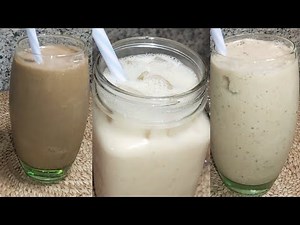 3 Easy Milkshake Recipes | How To Make Milkshake At Home.