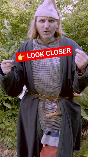 Viking Chainmail Up Close, Surprisingly Strong