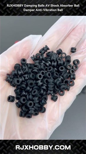RJXHOBBY Damping Balls AV Shock Absorber Ball Damper Anti-Vibration Ball