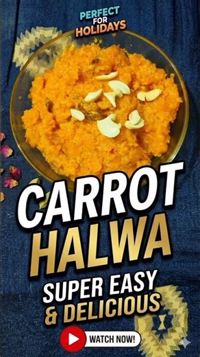 Carrot Halwa Recipe 🥕
