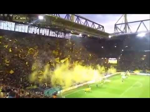 BVB Choreo vs. Wolfsburg (Borussia Dortmund - Wolfsburg 2:0 - DFB Pokal)