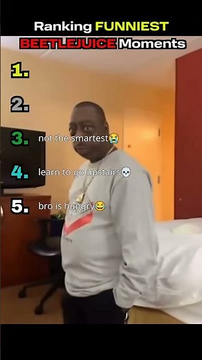 Ranking FUNNIEST BEETLEJUICE Moments😂
