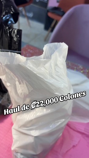 Haul de ₡22.000🙈❤️Les gusta este tipo de contenido?☺️#Recuerdos #hill_artnails #haul #alajuela #victoria