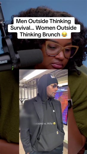 Painfully accurate 🤣. Men often carry the protector role, constantly scanning for danger, while women feel safe enough to relax because they trust their partner completely.