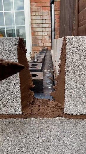 141K views · 626 reactions | Another satisfying day on the job! Building a solid foundation, one block at a time. #construction #masonry #blocklaying #satisfying #workinprogress | Jack Contruction | Facebook