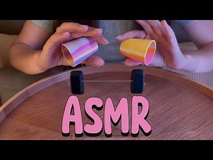 Soft Rubber Cup Tapping & Squishing ASMR ✨