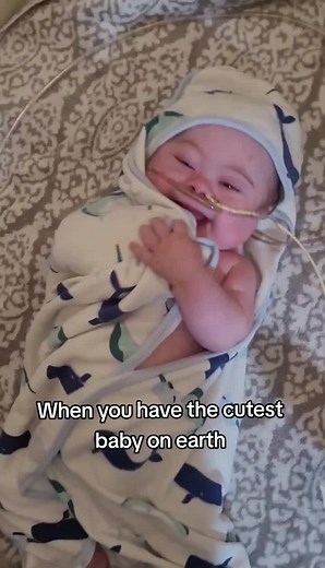 definitely wins cutest lil baby award