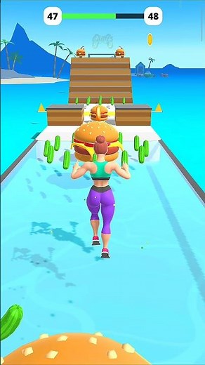 Fat 2 Fit Man Runner Lvl.47 #ytshorts #games #viral