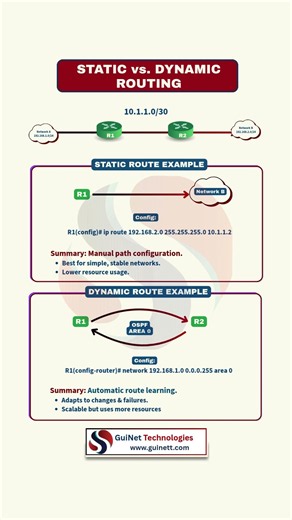 Static vs Dynamic Routing 🌐 | What’s the Difference?