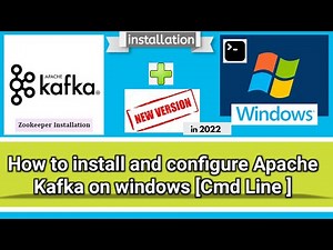 How to Install and configure Apache Kafka On windows Cmd line