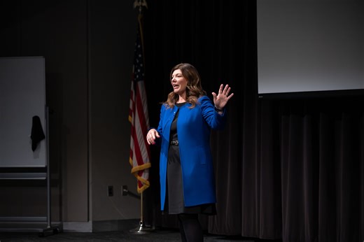 GRCC presidential candidate Kathryn Rogalski visits campus - The Collegiate Live