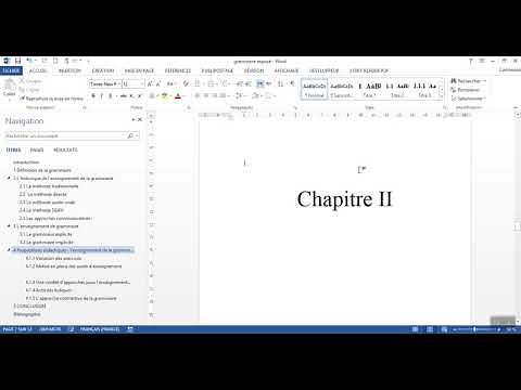 supprimer numérotation d'une page Word