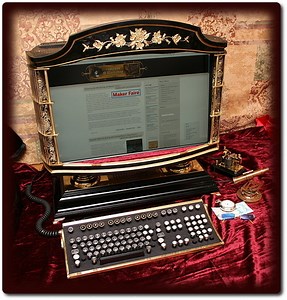 HOWTO make an all-in-one steampunk PC