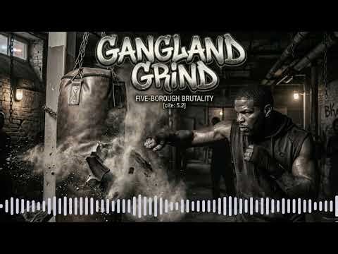 BROOKLYN BRUISER 🥊 "Gangland Grind" | Gritty NY Street Fight Rap / Hardcore Workout
