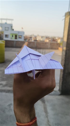 easy to make paper plane #shorts