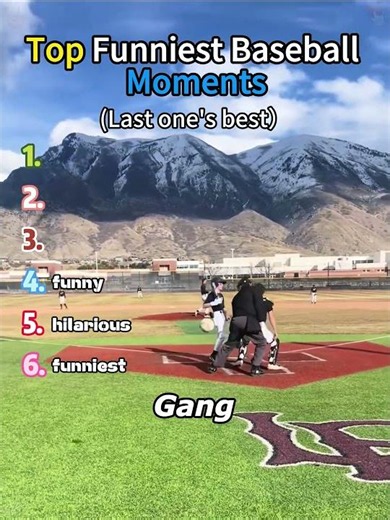 Top Funniest Baseball Moments #shorts#ranking #insane #funny#viral #trending