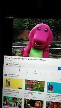 Barney bygfriendsbarney the rocket song (1992 &1993 version mixed