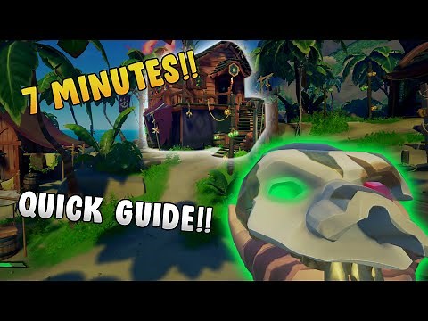 Complete The CURSED ROGUE in 7 MINUTES!! | Sea of Thieves Tall Tale Guide