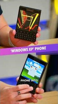 I created a Windows XP Phone