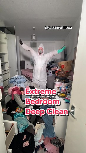 Extreme Bedroom Deep Clean Part 1!