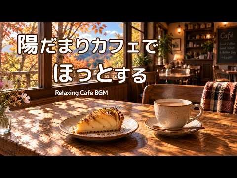 【カフェBGM】陽だまりカフェでほっとする｜秋の木漏れ日がゆれる癒しのひととき｜作業用・読書・リラックス・cafe music