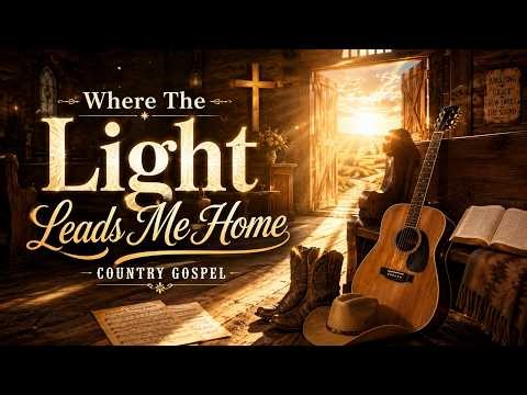 Where The Light Leads Me Home ✨ | Country Gospel Song | Uplifting Faith Music