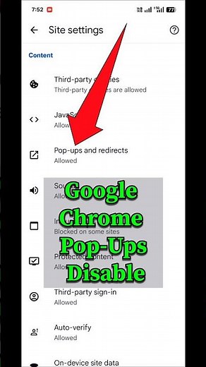 How To Block Pop Up Ads On Chrome #shorts #viral #shortvideo