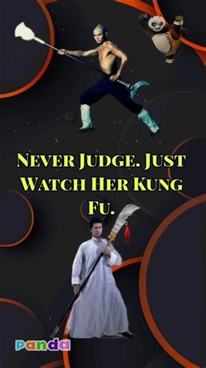 Never Judge by Appearance | Female Kung Fu Master with Green Dragon Blade