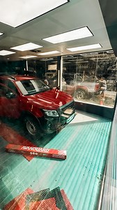 Introducing the all new @overlandkings clean studio. The space that we never knew we have always wanted. More new services soon available here at the shop. To celebrate its near completion we did the first tint job ofcourse with @avanguard_protection_film at this Nissan Navarra. Stay updates as we are near the completion of all the brand new spaces here at the HQ! Lets go! | Overland Kings