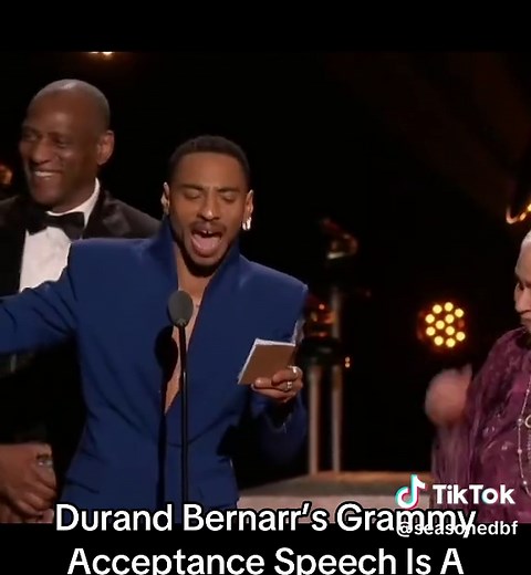 Durand Bernarr's Memorable Grammy Moment