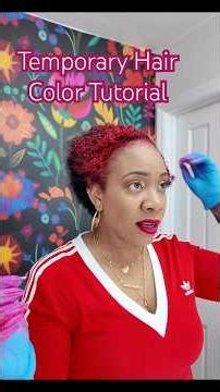 Check out our locs temporary hair color tutorial #locs #loccommunity #temporaryhaircolor #loccrush