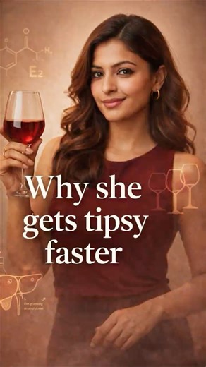 Why Alcohol Hits Women Harder 😭🍷