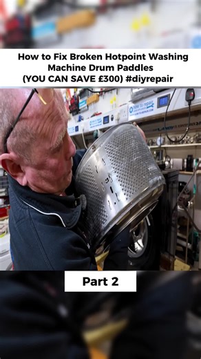 How to Fix Broken Hotpoint Washing Machine Drum Paddles (YOU CAN SAVE £300) #diyrepair