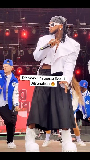 Diamond Platnumz Live Performance at Afronation