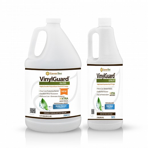 Vinyl Floor Sealer - VinylGuard WB Polyurethane Gloss Sealer