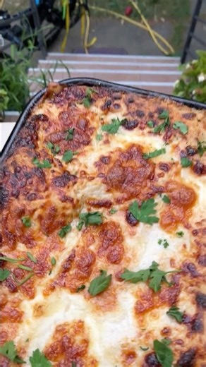 Lasagna with Honey Garlic Béchamel (Trust Me) #lasagna