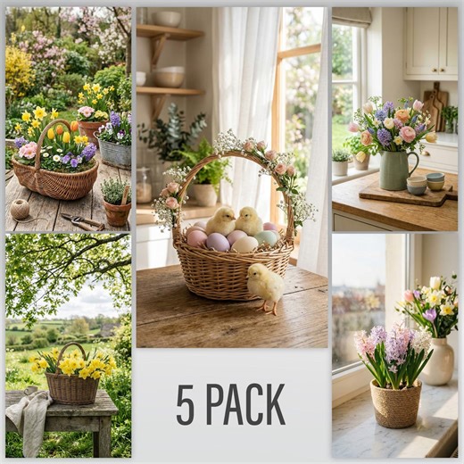 Spring Floral Wallpaper Collection (5 Pack) | iPhone Wallpaper, Desktop/tv Background, Tablet | Calm 4K Digital Download - Etsy