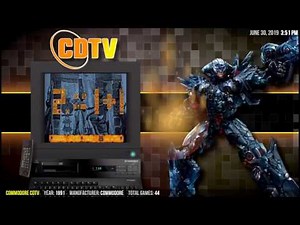 Commodore CDTV LaunchBox BigBox Demo