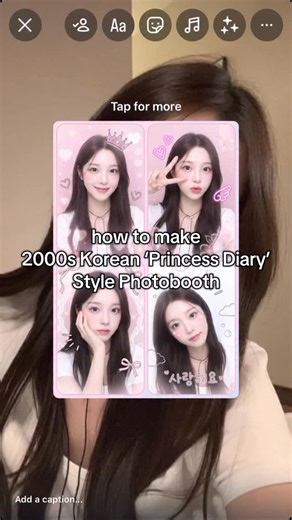 zigzag prompts on Instagram: "Make your own 2004 Korean ‘Princess Diary’ style photobooth strip! Comment “korean” for the prompt 📸🇰🇷👑 Use @higgsfield.ai and make multiple at once to choose from (all for free) ❤️‍🔥 #princessdiary #스티커사진 #프린세스다이어리 #photobooth #photoboothtrend #gemini #higgsfield #nanobanana #prompts #geminitrend #aestheticai #aiedittutorial #aitrend #aifilter #aifiltertrend #zigzag #zigzagprompts"