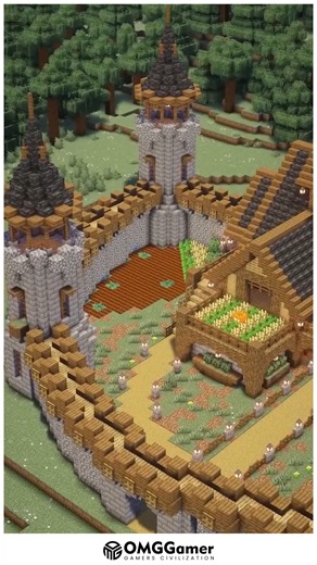 🏰🛠️ Minecraft Perfect Survival Base With Strong Layout and All-in-One Functionality 🌿✨ ✨ Build the ultimate survival base combining storage rooms, farms, enchantment area, and secure defenses. Use stone, wood, and lighting wisely to make it perfect for long-term survival, solo worlds, or multiplayer progression. 🔥🧰 #MinecraftSurvivalBase #PerfectBase #MinecraftIdeas #SurvivalBuild #BaseDesign | OMGGamer