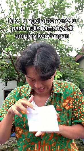 Menulis Nama di Amplop Pernikahan: Apa Perlu?