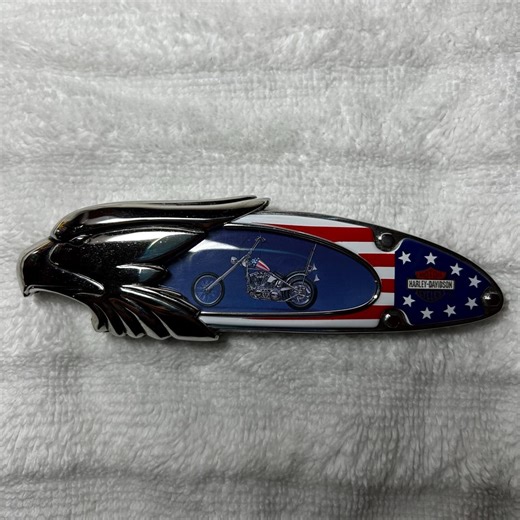 Harley Davidson the Ultimate Chopper Collector’s Pocket Folding Knife by Franklin Mint - Etsy