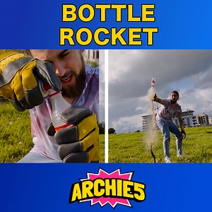 1.5M views · 10K reactions | BOTTLE ROCKET from GAS and COLA 朗 | Archie5 | Facebook
