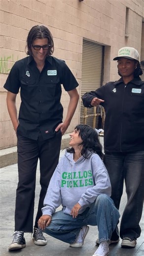 6K views · 159 reactions | Pickles in the fridge. Grillo’s on your fit. Shop new Grillo's newest collection! | Grillo's Pickles | Facebook